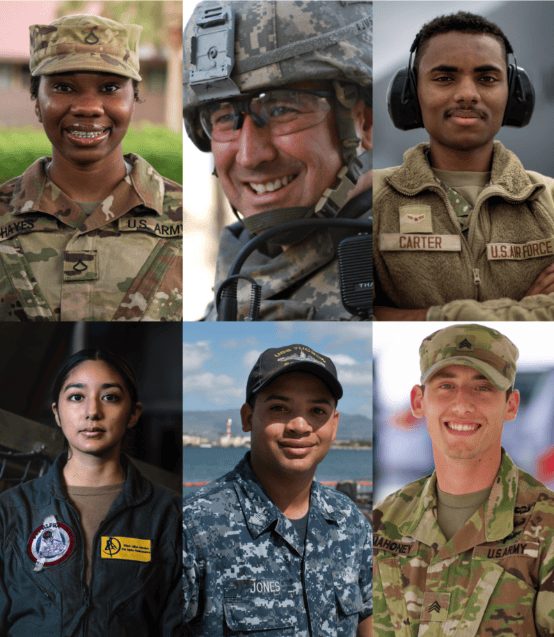 soldier faces
